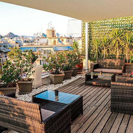 Renovated Studio With Roof Garden Access, 15 M Walk To Acropolis Apartment เอเธนส์ ภายนอก รูปภาพ